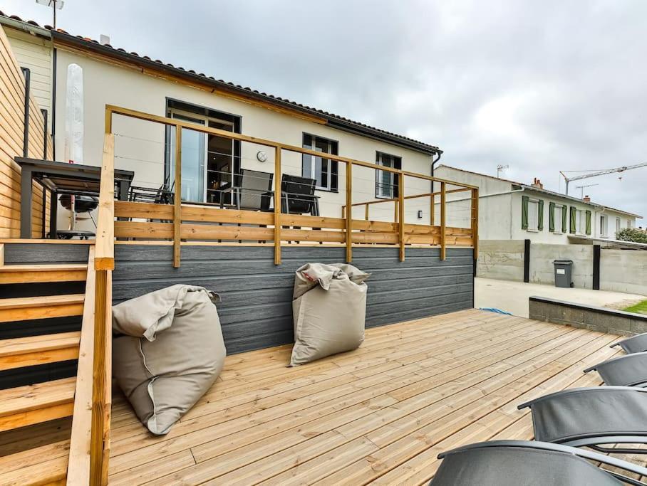Maison Familiale La Belle Vie Jacuzzi/Sauna Saint Gilles Croix de vie Exterior foto
